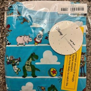 Little Sleepies blue Toy Story pj set 2T